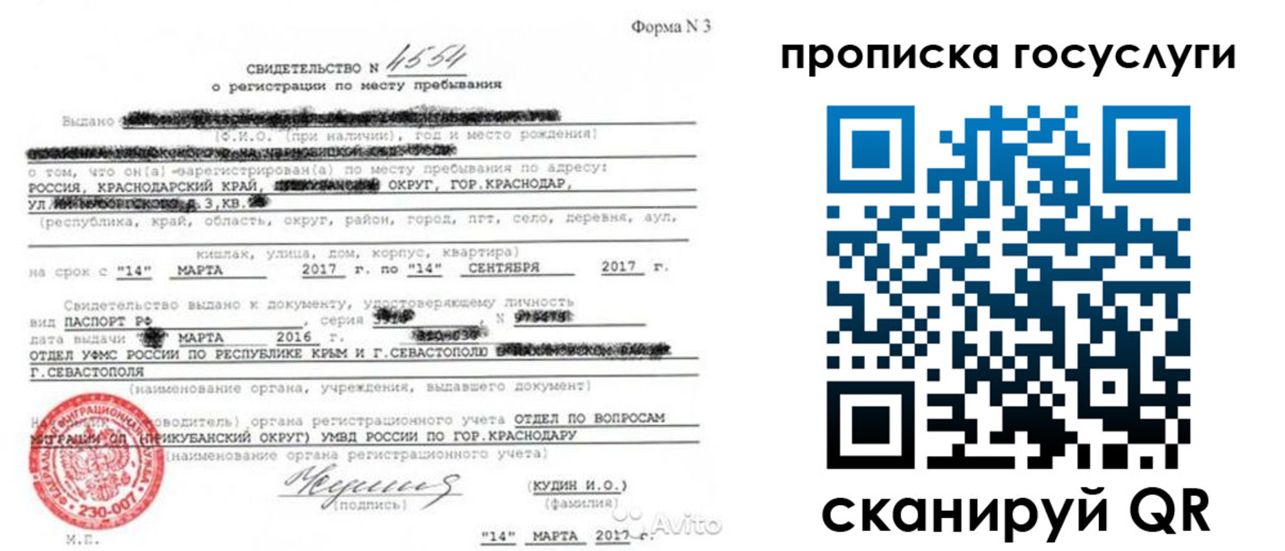 купить прописку в Зеленоградске